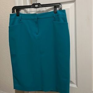 🔥Teal Petit Pencil Skirt